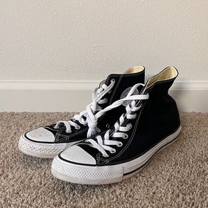 Black High Top Converse